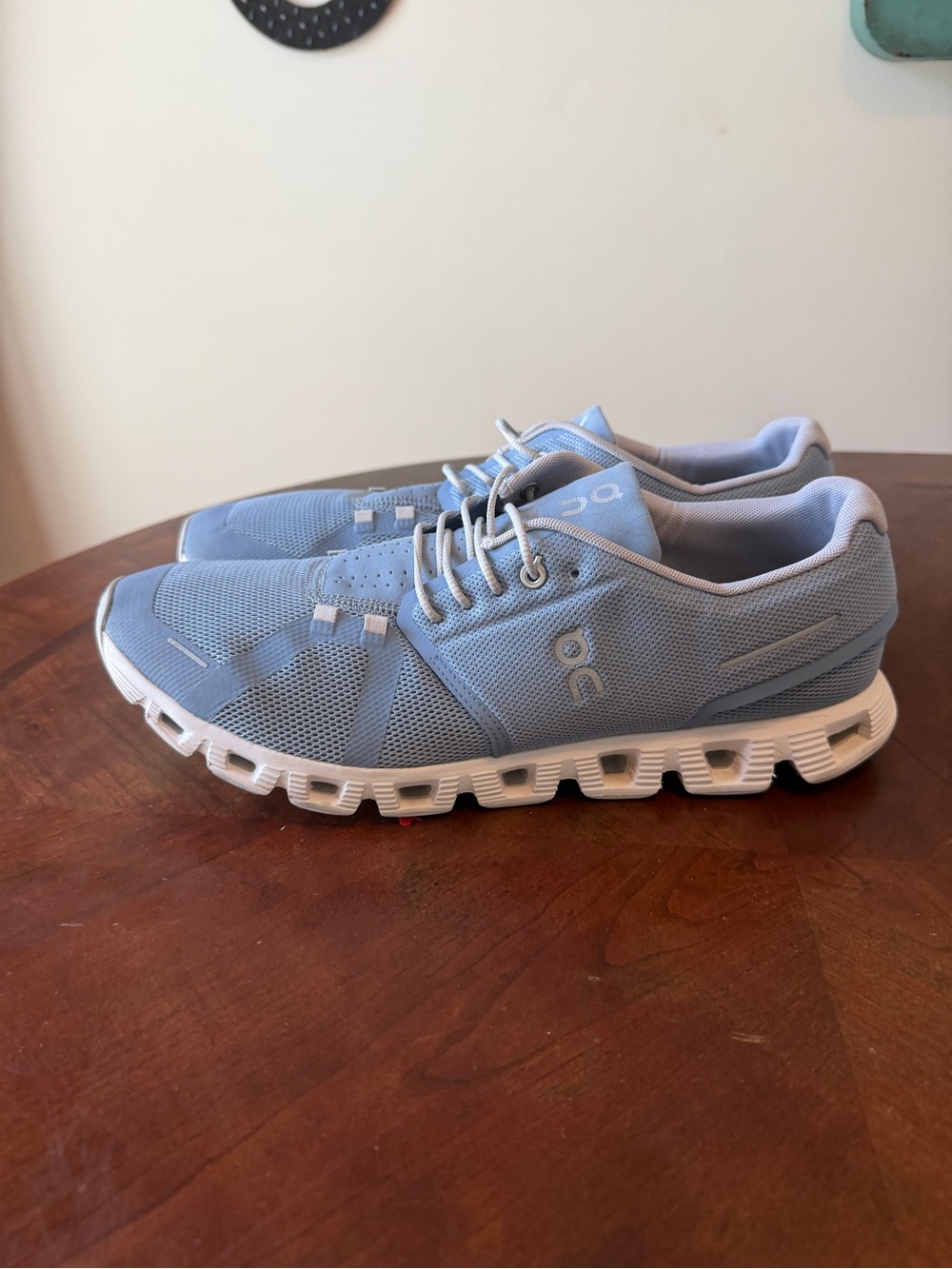 On Cloud 6 Running Shoes Men’s Size 13 Blue Chambray Sneakers